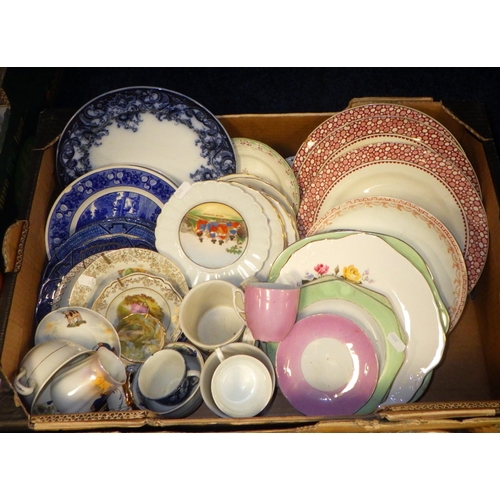 177 - A large qty of various ceramics to include tea wares, dinner wares etc (6)