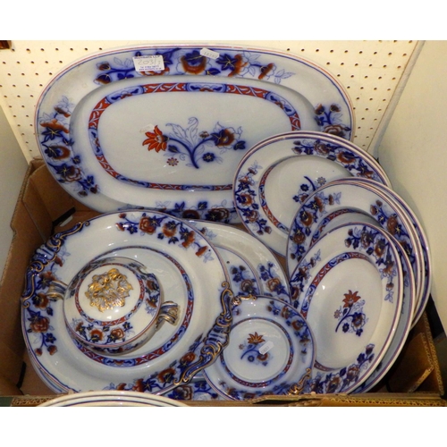 203 - A qty of Copeland late Spode table wares together with two similar part tea sets Masons & Cauldon (3... 