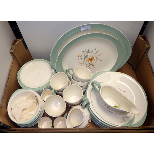 234 - A large qty of Wedgwood Tiger Lily tea and dinner ware (2)