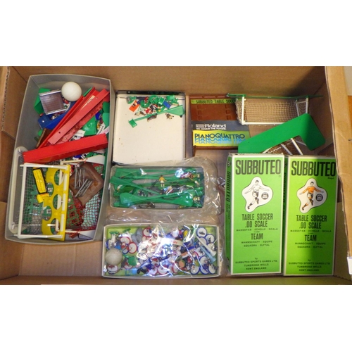 269 - A group of 20 + various Subbuteo teams and accessories (3)