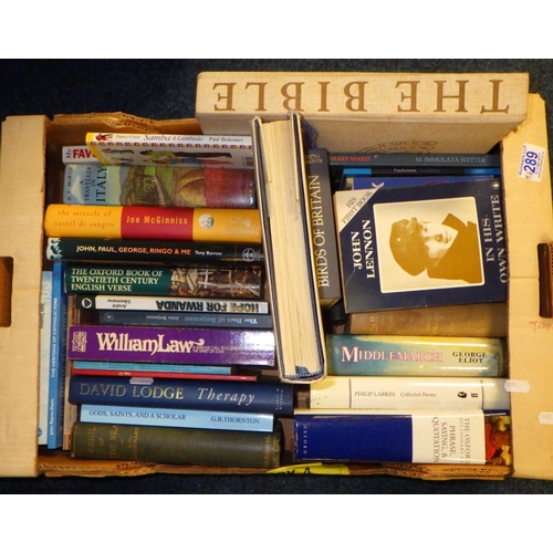 289 - A large qty of misc books (7)