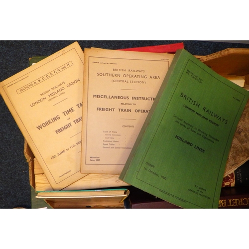 290 - A group of Railway interest books and ephemera