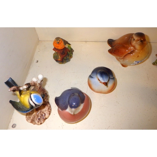 339 - A group of various birds to include Beswick, Goebel etc (11)