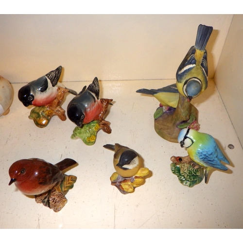 339 - A group of various birds to include Beswick, Goebel etc (11)