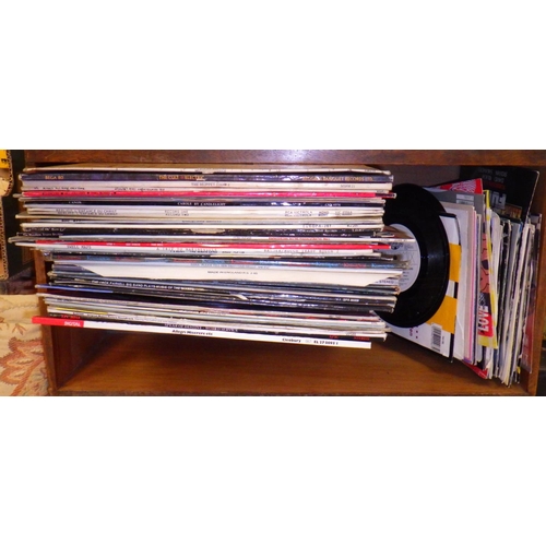 358 - A qty of misc Lps & singles to include Madonna, King Trigger etc (2)