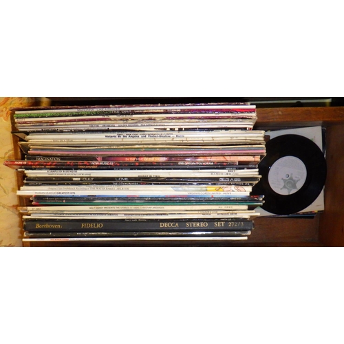 358 - A qty of misc Lps & singles to include Madonna, King Trigger etc (2)