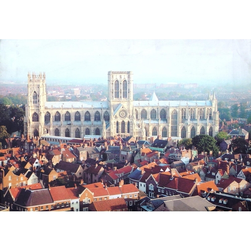 720 - A modern print of York Minster, together with a random frame (ex York Minster Stores) Lots 720 to 77... 