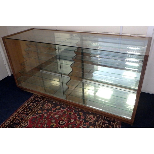 798 - A shop cabinet, 183cm wide