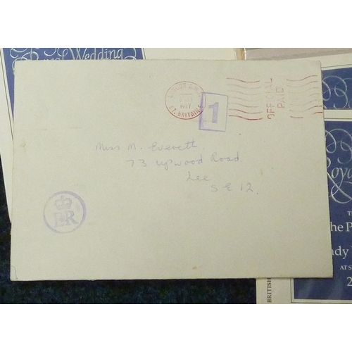 63 - Postal history: an unopened Royal Official / Buckingham Palace letter postmarked July 1977 - believe... 