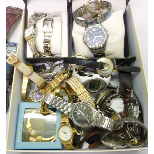 48 - A qty  of wristwatches incl Timex.