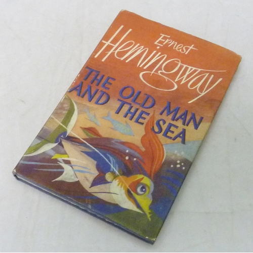 83 - Ernest Hemingway The Old Man and The Sea First Edition book published Jonathan Cape 1952, blue board... 