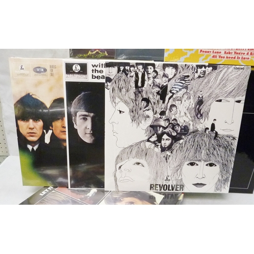 86 - The Beatles - a boxed collection of twelve albums issued by de Agostini.  All unopened in cellophane... 