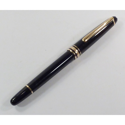 83 - A Montblanc Meisterstuck rollerball pen.  No box or papers.