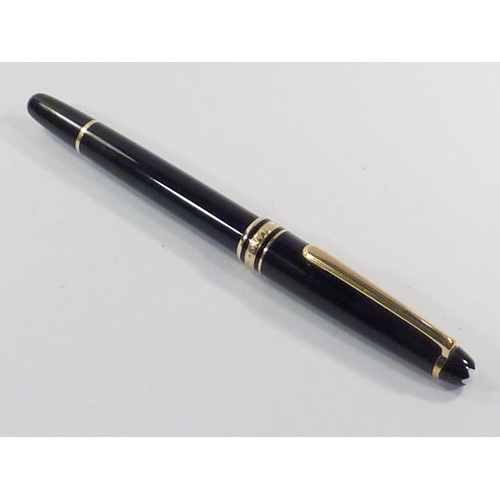 83 - A Montblanc Meisterstuck rollerball pen.  No box or papers.