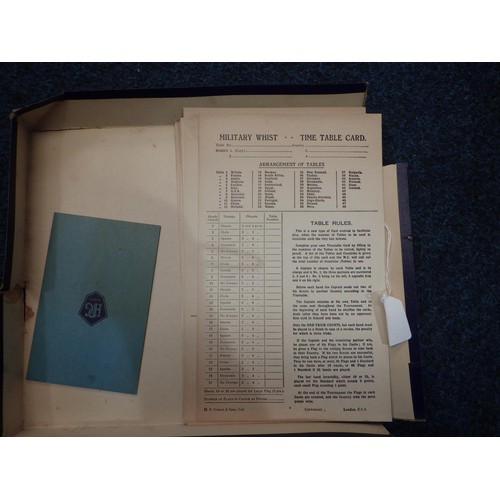 232 - The Game Of Military Whist by H P Gibson & Sons Ltd, London, boxed all parts may not be present