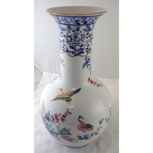 5 - A large FG floral vase 40cm together with a Rosenthal Studio Line vase and a large jug AF (3)