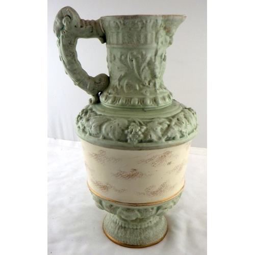 5 - A large FG floral vase 40cm together with a Rosenthal Studio Line vase and a large jug AF (3)