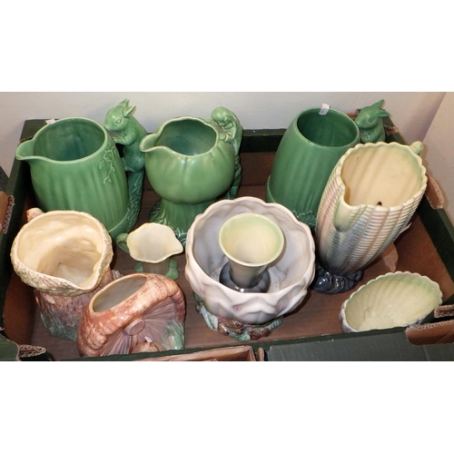 208 - A collection of Sylvac and similar ceramics.  Some a/f.  (3)