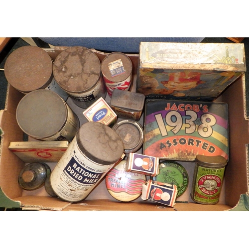 209 - Packaging tins, 1930s and later