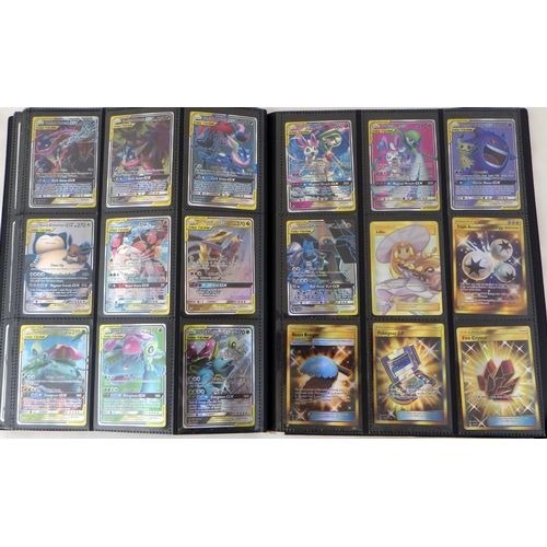 225 - Four Taylor Elite composite bowls; an album of Pokemon trading cards.