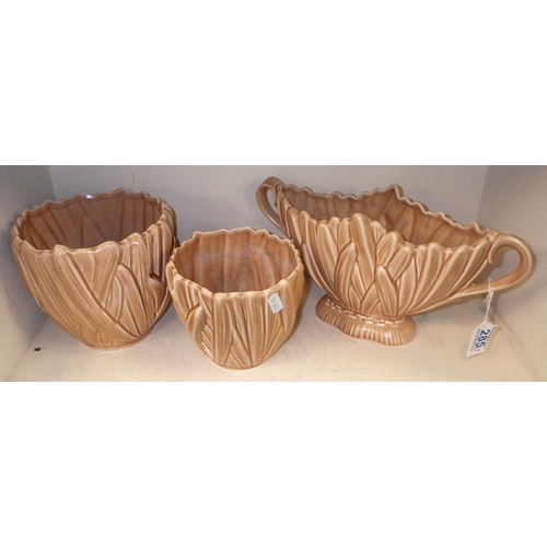 285 - A group of seven various Sylvac planters and jugs (7)