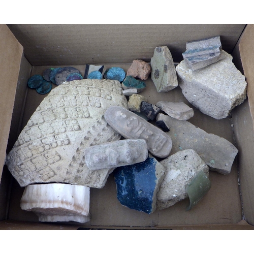 293 - Two boxes of misc shells, fossils etc (2)