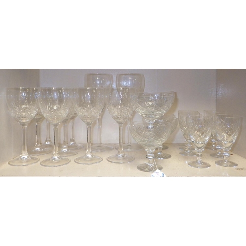 311 - A qty of various glasses to inc Edinburgh, Royal Brierly etc (qty)