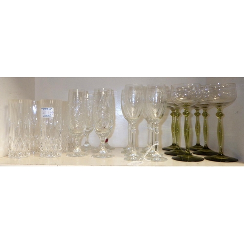 311 - A qty of various glasses to inc Edinburgh, Royal Brierly etc (qty)