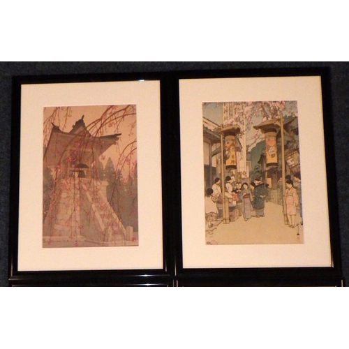 323 - A group of four Chinese framed pictures