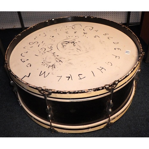 370 - A large Headmaster drum