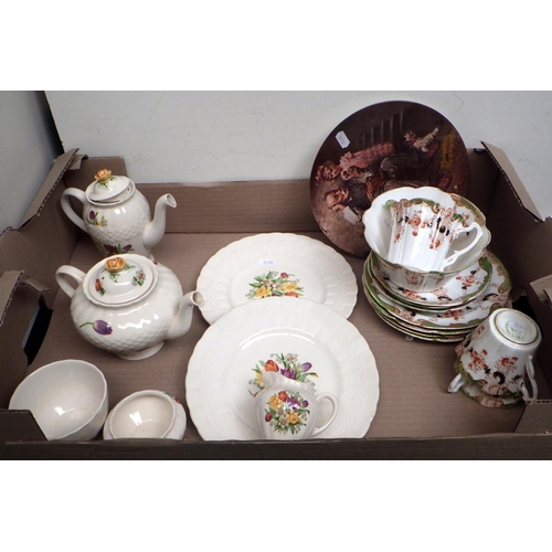 374 - Solian Ware tea ware, Rodwell plate etc