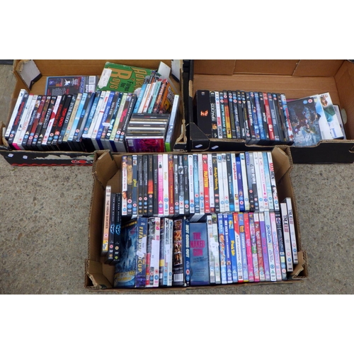 795 - A qty of DVD's & CD's (3)