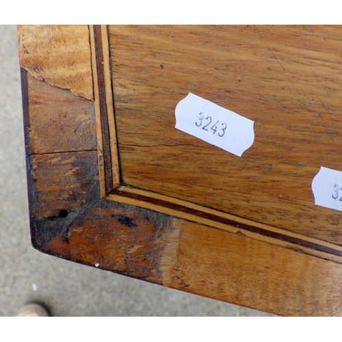 809 - A 19th cen mahogany bowfronted chest of drawers, a/f patched, 102cm wide