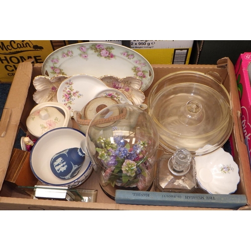 17 - Ceramics, glassware, metalware etc. (6)