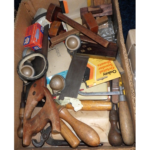 19 - Various hand tools. (2)