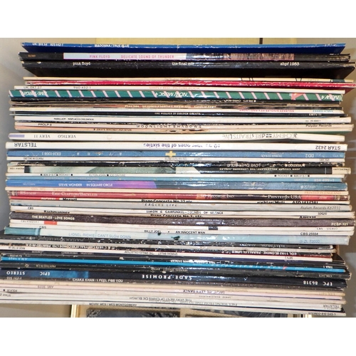 25 - Vinyl records, mostly 1980s interest albums incl Dire Straits, David Bowie, Spandau Ballet, Roxy Mus... 