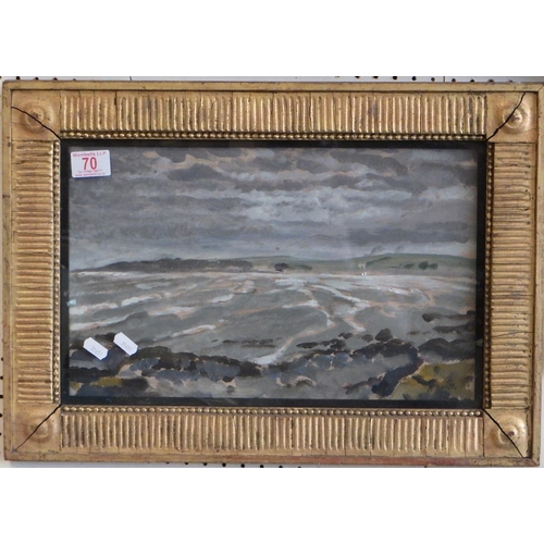 70 - A gilt framed framed oil painting 