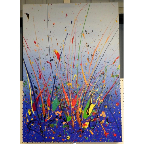 63 - Lucien Simon abstract oil on canvas 