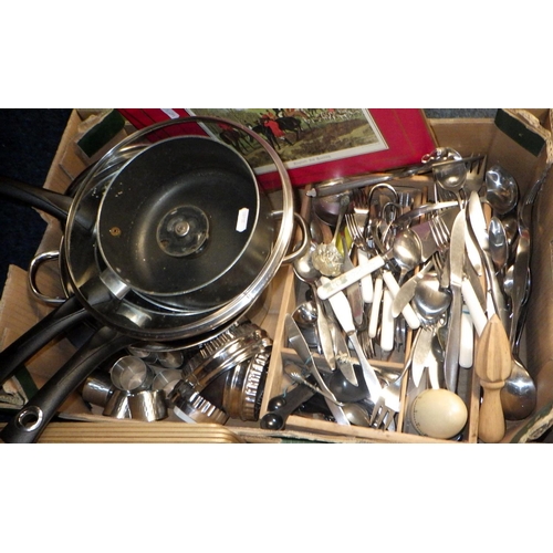 84 - A qty of misc Cutlery etc.