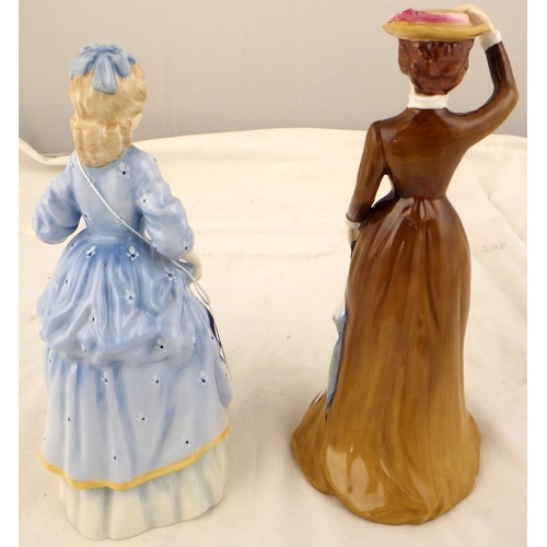 95 - Two Royal Doulton figurines to inc 