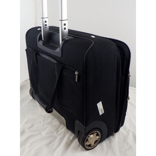 130 - A Porsche Design wheeled hand luggage bag, used a/f