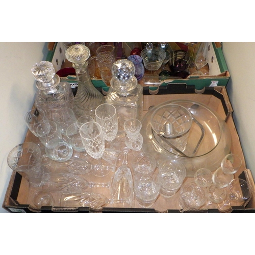 145 - A qty of glassware.