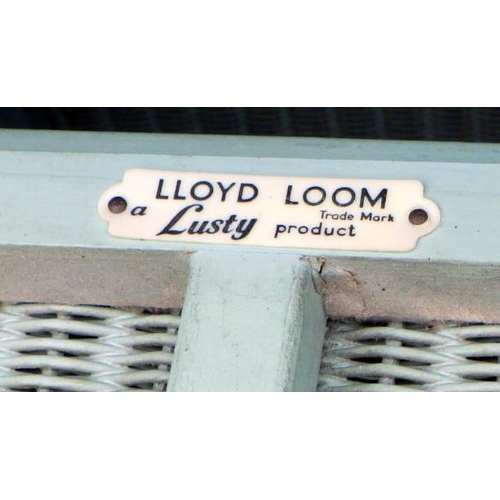 641 - A small vintage Lusty Lloyd Loom bedside cupboard