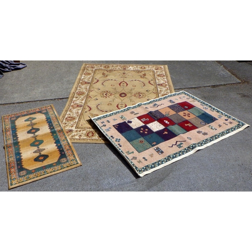 668 - Three modern rugs