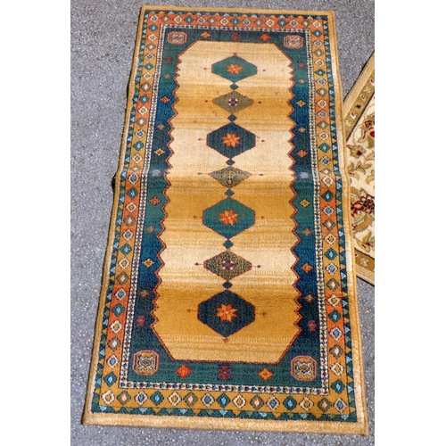 668 - Three modern rugs