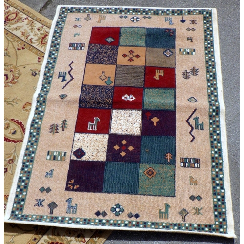 668 - Three modern rugs