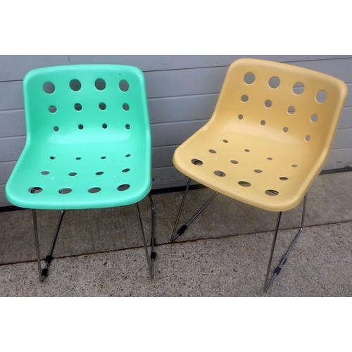 805 - Two Robin Day Loft chairs (2)