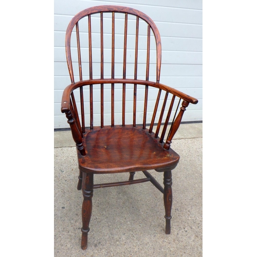 808 - A stick back Winsor chair AF