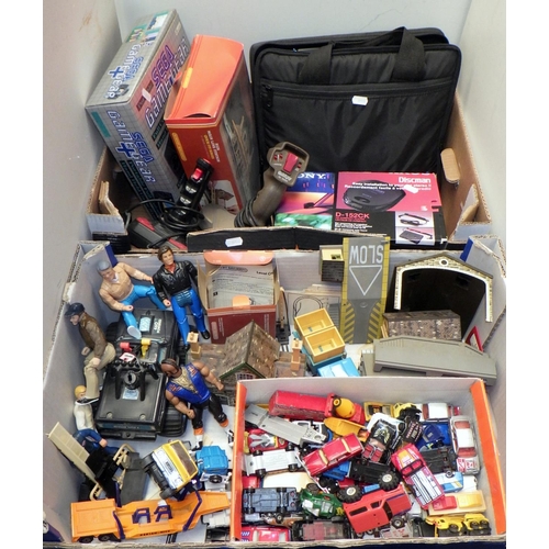 199 - Toys and games incl A-Team and other 1980s interest; Hornby model railways; a Sega Game Gear. (2)