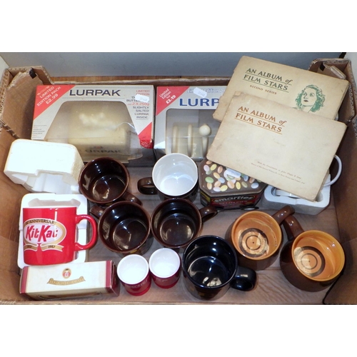 202 - Ceramics incl Lurpack and Nestles collectibles, Royal Crown Derby etc. (2)